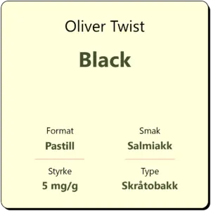 Oliver Twist Black