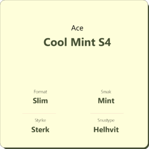 Ace Cool Mint S4