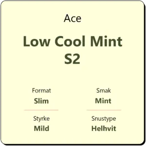 Ace Low Cool Mint S2