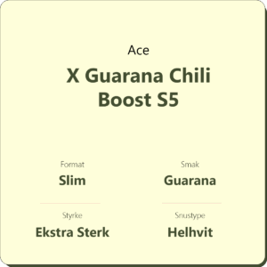 Ace X Guarana Chili Boost S5