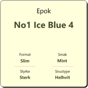 Epok No1 Ice Blue 4