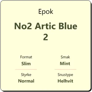 Epok No2 Arctic Blue 2