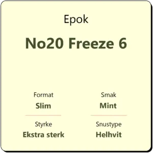 Epok No20 Freeze 6