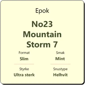Epok No23 Mountain Storm 7