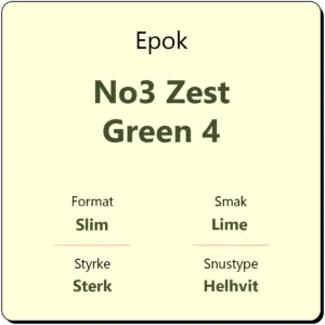 Epok No3 Zest Green 4