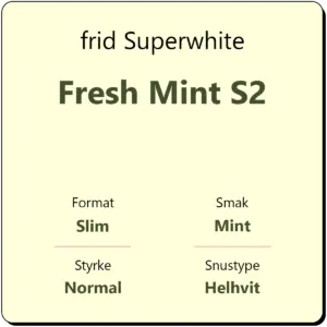 frid Superwhite Fresh Mint S2