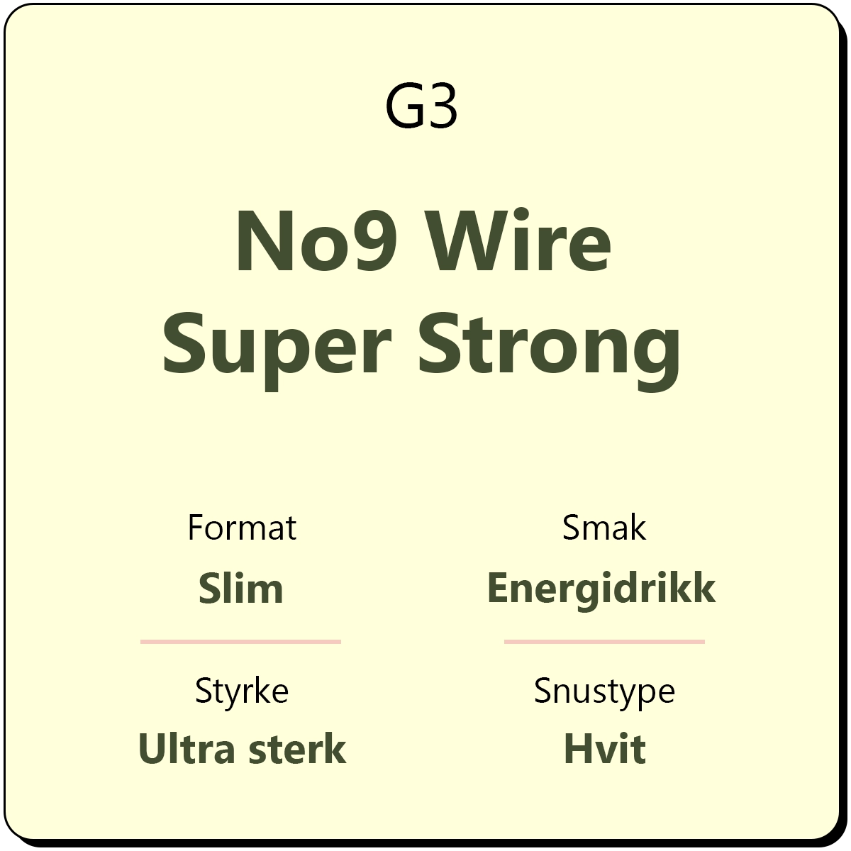G3 No9 Wire Super Strong
