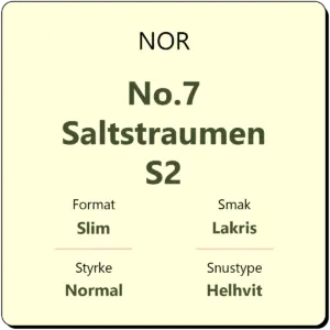 NOR No.7 Saltstraumen S2