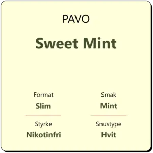 PAVO Sweet Mint