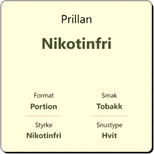 Prillan Nikotinfri