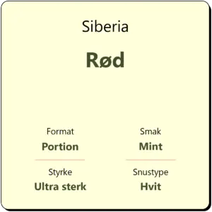 Siberia Rød