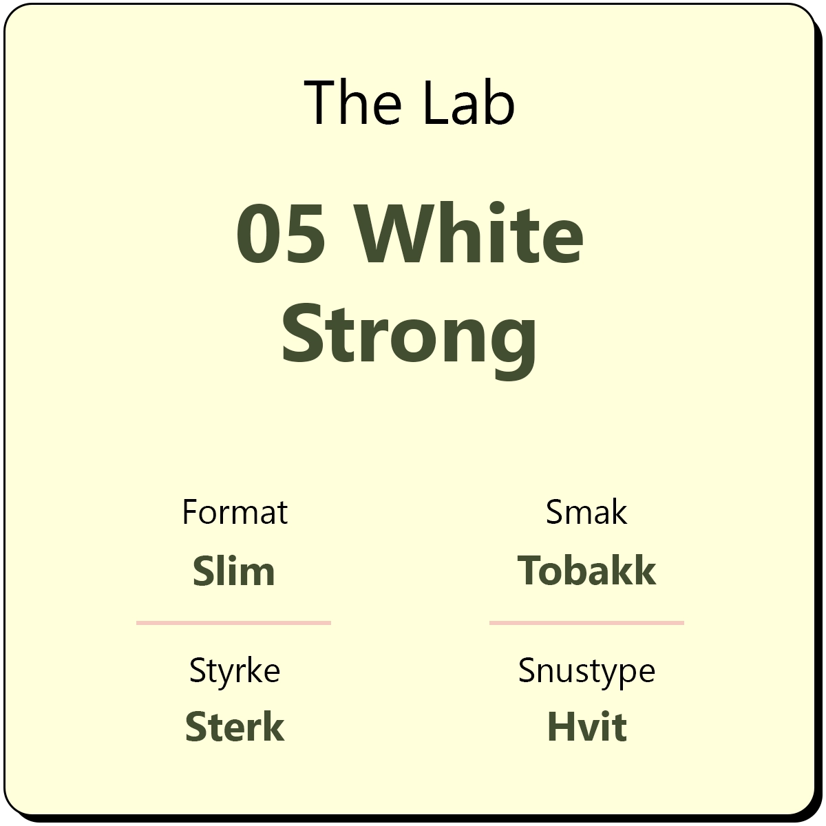 The Lab 05 White Strong