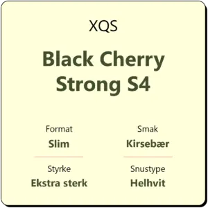 XQS Black Cherry Strong S4