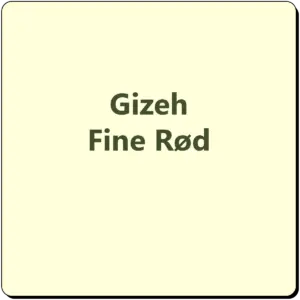 Gizeh Fine Rød