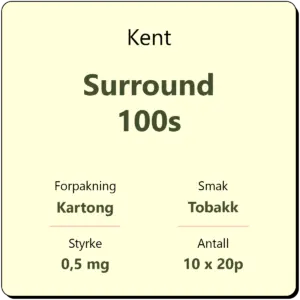 Kent Surround 100s