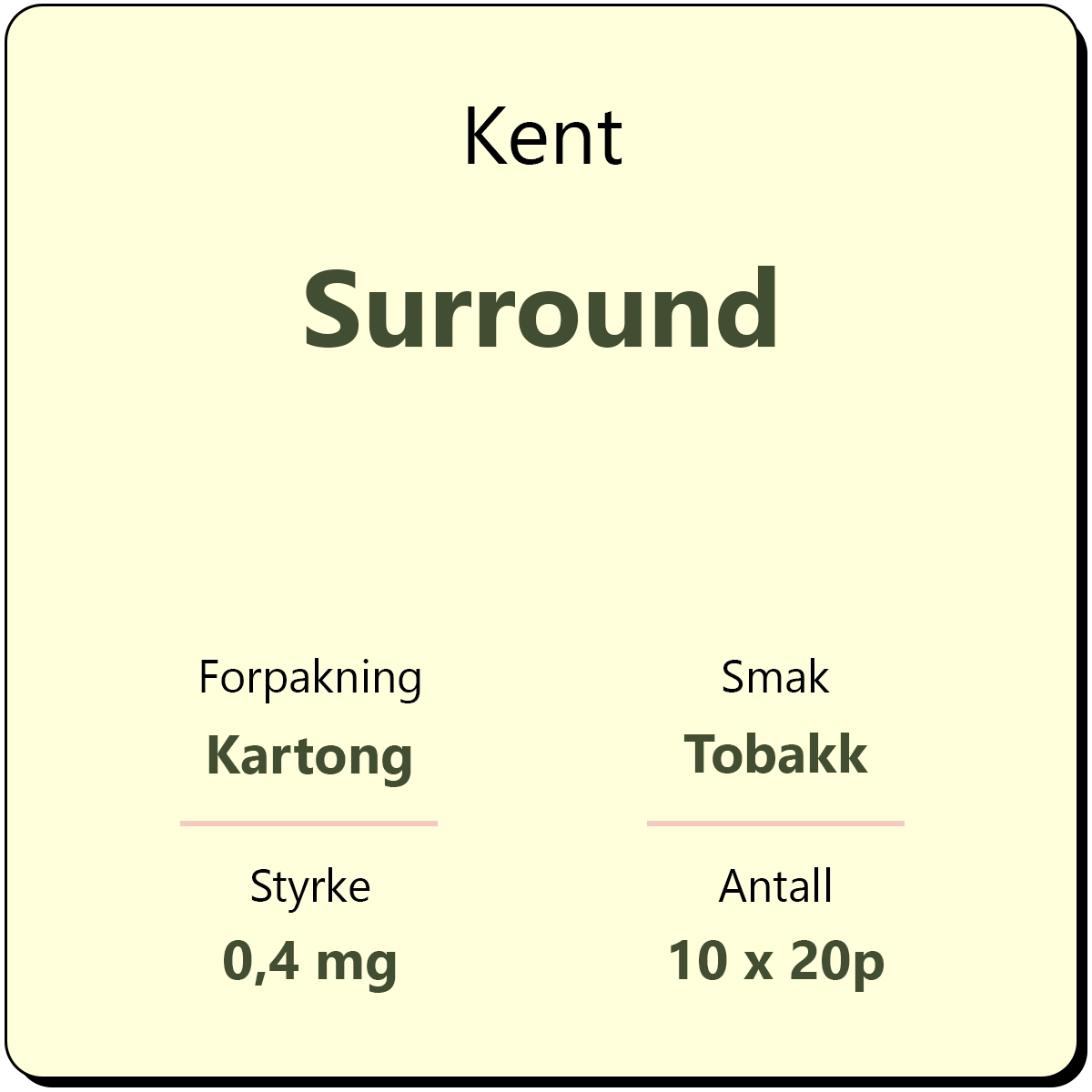 Kent Surround