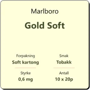 Marlboro Gold Soft