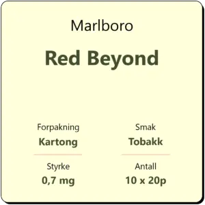Marlboro Red Beyond