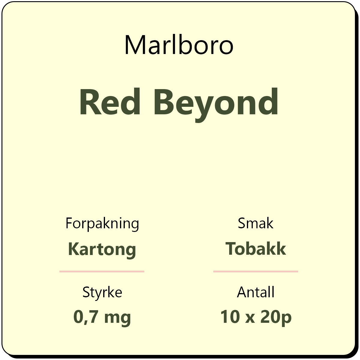 Marlboro Red Beyond