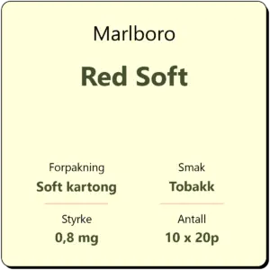 Marlboro Red Soft
