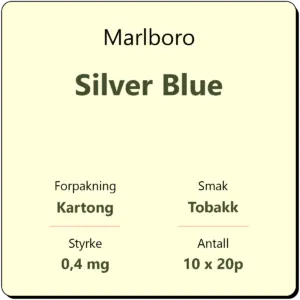 Marlboro Silver Blue