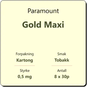 Paramount Gold Maxi