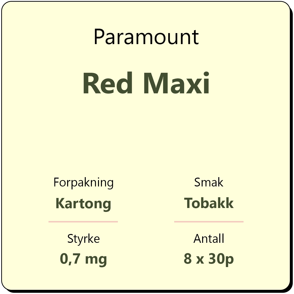 Paramount Red Maxi
