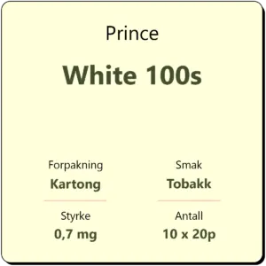 Prince White 100s