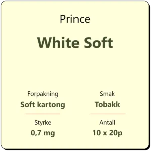 Prince White Soft