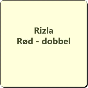Rizla Rød - dobbel