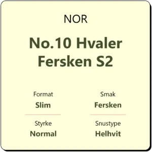 NOR No.10 Hvaler Fersken S2