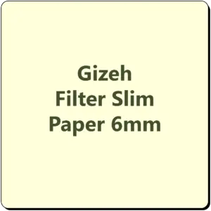 Gizeh Filter Slim Paper 6mm