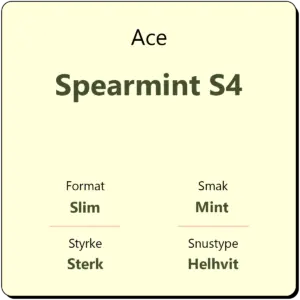 Ace Spearmint S4