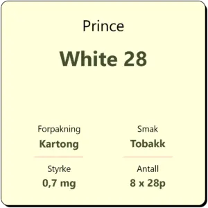 Prince White 28