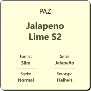 PAZ Jalapeno Lime S2