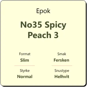 Epok No35 Spicy Peach 3