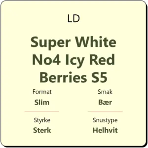 LD Super White No4 Icy Red Berries S5