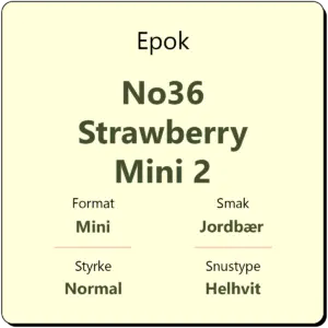 Epok No36 Strawberry Mini 2