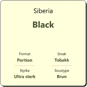 Siberia Black