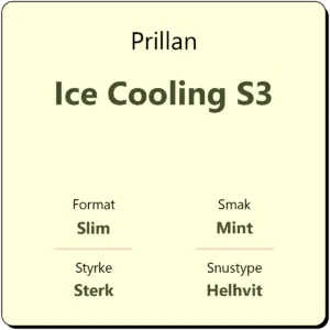 Prillan Ice Cooling S3