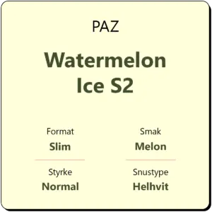 PAZ Watermelon Ice S2