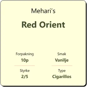 Mehari's Red Orient