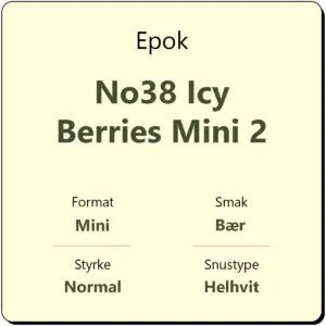 Epok No38 Icy Berries Mini 2
