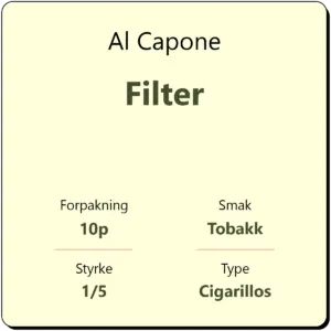 Al Capone Filter