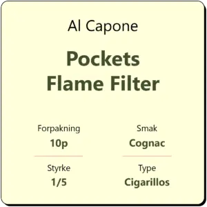Al Capone Pockets Flame Filter