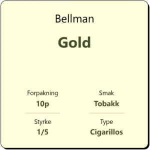 Bellman Gold 10p