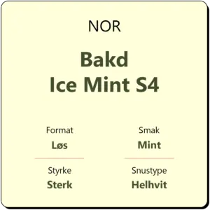 NOR Bakd Ice Mint S4