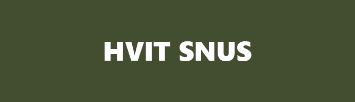 hvit snus