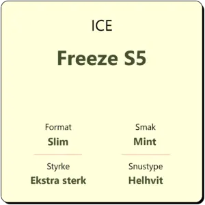 ICE Freeze S5