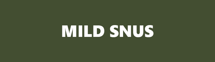 Mild snus